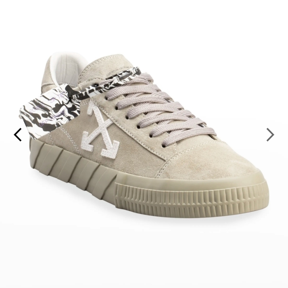 Off White Vulcanized Lows